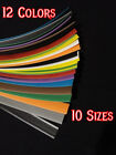 Heat shrink tubing 12 colors to choose from 3/64'' to 1.5'' I.D. pick and choose