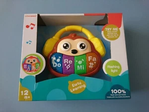 Little Mimos MUSICAL MONKEY TOUCH KLAVIER frühes Lernen blinkende Lichter & Geräusche - Bild 1 von 12