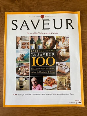 Saveur A World of Authentic Cuisine Issue No. 72 January/February 2004 - Image 1 of 4