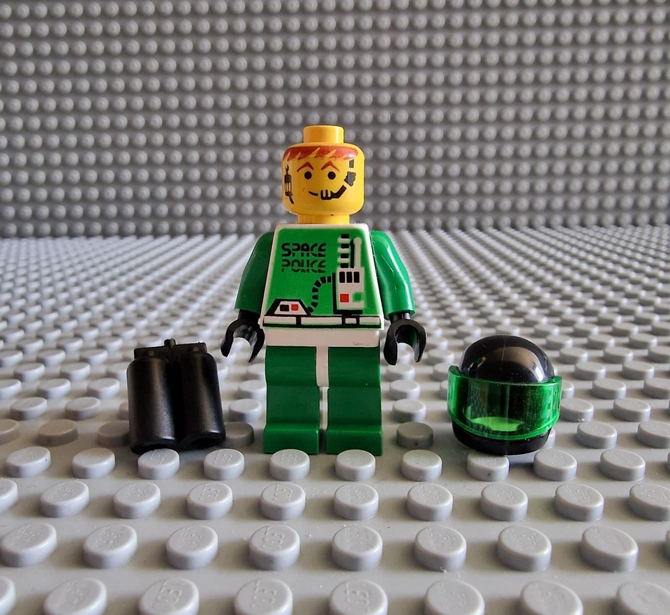 Lego Space Police Weltraum Figur Minifigur Astronaut sp037 A155 - Bild 1 von 1