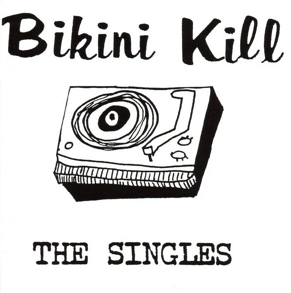Bikini Kill – The Singles / Vinyl LP limited on Clear Blue - Image 1 of 1