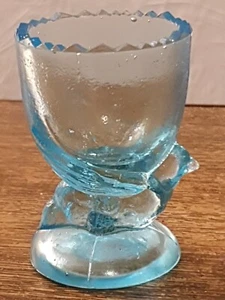 Antique Glass Egg Cup - Picture 1 of 12