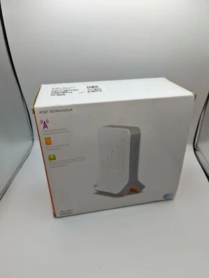 AT&T Cisco 3G MicroCell Wireless Cell Phone Signal Booster Tower DPH153-AT W Box - Image 1 of 4