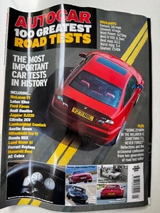 Autocar 100 greatest road tests Summer 2003 feat. McLaren F1, XJ220, NSX, Focus - Picture 1 of 1