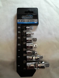 JUEGO ADAPTADOR 7 PIEZAS TORQUE POTENCIA GM8410 Y JUNTA UNIVERSAL  - Imagen 1 de 2