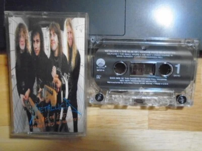 RARE OOP club Metallica CASSETTE TAPE Garage Days thrash MISFITS Diamond Head ! - Image 1 of 2