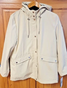 DKNY Regenjacke mit Kapuze Größe L NEU mit Etikett - Bild 1 von 17
