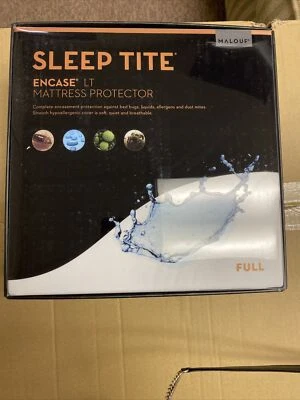 Protector de colchón Malouf Sleep Tite Encase LT completo nuevo Foto 1 de 4