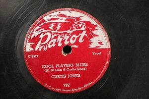 BLUES CURTIS JONES Cool Playing Blues PARROT 782 - Picture 1 of 3