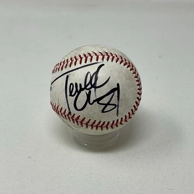 Terrell Owens Autografiado Firmado NFL San Francisco 49ers ROML Béisbol Certificado de Autenticidad JSA Foto 1 de 4