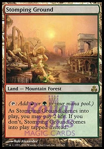 Stomping Ground 1x MTG GPT Guildpact Rare MINT land red green - Picture 1 of 1
