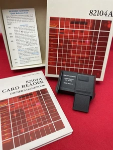 VINTAGE HEWLETT PACKARD 82104A CARD READER NEAR MINT IN BOX TESTED WORKING - Picture 1 of 24