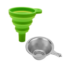 1 Set Filter Cup And Silicon Funnel Combination 3D Printer DIY Accessories - Zdjęcie 1 z 15