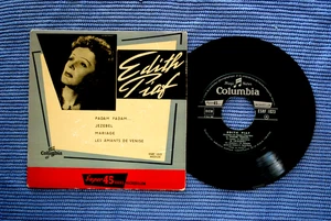EDITH PIAF / EP COLUMBIA ESRF 1023 / BIEM 1956 (F) - Picture 1 of 2