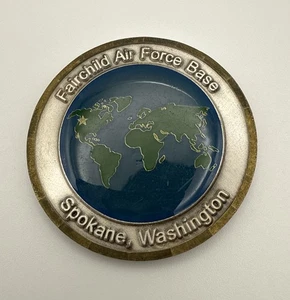 92nd Mission Support Group, Fairchild Air Force Base Challenge Coin EE13 - Bild 1 von 3