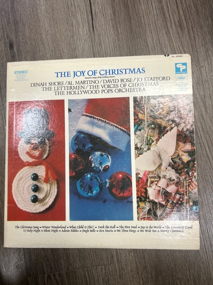 The joy of Christmas vinyl LP various artists Dinah shore very good condition - Image 1 of 1