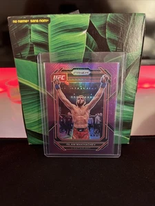 2022 Panini Prizm UFC Islam Makhachev Purple Prizm /149 - Picture 1 of 2