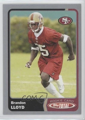 2003 Topps Total Silver Brandon Lloyd #524 Rookie RC - Image 1 of 2