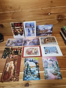 2008 12 Weihnachtskarten neu & Umschläge & Siegel enthalten.     Nummer2.    1cnt15 - Bild 1 von 10