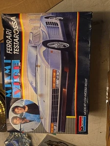1/24 SCALE MONOGRAM 1987 "MIAMI VICE" FERRARI TESTAROSSA  KIT #2756 - Picture 1 of 7