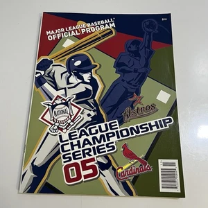 2005 NLCS MLB Official Program St Louis Cardinals vs Houston Astros - Picture 1 of 1