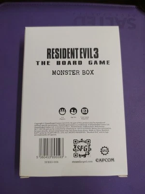 Resident Evil 3 The Board Game Monster Box Kickstarter Exclusive New Sealed - Image 1 of 4