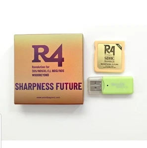 2025 R4 GOLD PRO SDHC WOODBEYONG V2.5 Card Revolution 2DS/3DS/LL/XL NDSL NDSI - Picture 1 of 2