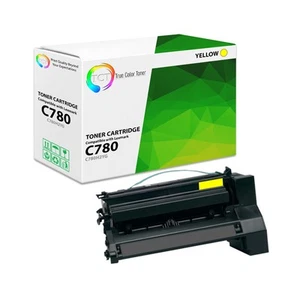 TCT C780H2YG do Lexmark C780A C770 X782 żółty kompatybilny toner premium - Zdjęcie 1 z 6