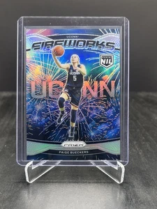 2024-25 Panini NIL UConn Basketball Paige Bueckers Prizm Fireworks Silver #PB - Bild 1 von 2