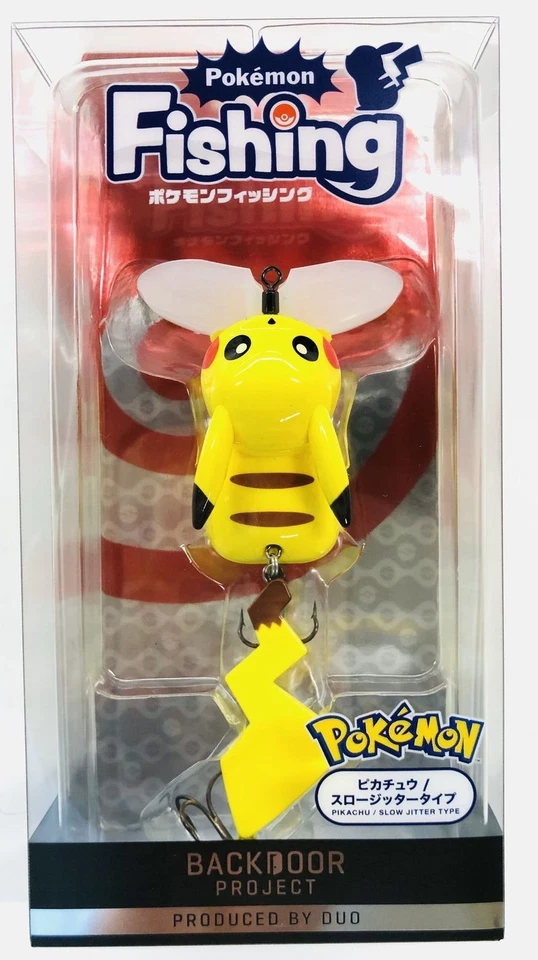 Duo Pokemon Fishing Lure Pikachu J SLOW JITTER TYPE Normal Face From Japan