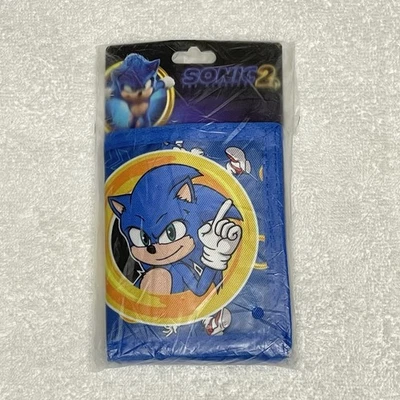 Sonic the Hedgehog 2 Tri Fold Wallet New Canvas Faster Billfold - Image 1 of 4