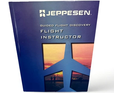 JEPPSEN Guided Flight Discovery Flight Instructor Textbook HB Excellent Free S&H - Image 1 of 4