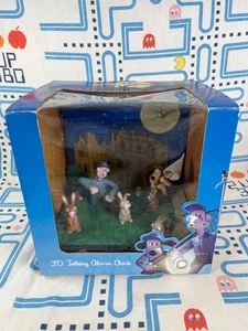 Vintage Wallace And Gromit 3D Talking Alarm Clock Curse of the Were Rabbit Boxed - Picture 1 of 5