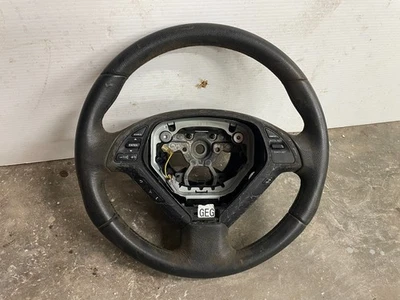 09-15 INFINITI G37 КАБРИОЛЕТ - РУЛЕВОЕ КОЛЕСО - ЧЕРНЫЙ КОЖАНЫЙ ЧЕХОЛ - OEM - Изображение 1 из 4