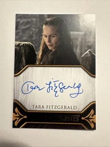 2024 Tara Fitzgerald Selyse Baratheon Game Of Thrones Legend Of The Realm Auto - Picture 1 of 6