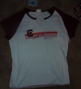 NEW NCAA South Carolina Gamecocks T Shirt Women L Large NEW NWT L46G - Picture 1 of 2