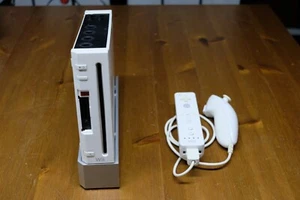 Nintendo Wii White Console (NTSC) W/ Stand & Controller *Read Description - Picture 1 of 12