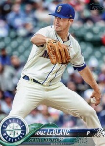 2018 Topps Update #US123 Wade LeBlanc Excellent