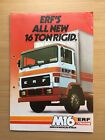 ERF Trucks M16 16 Ton Rigid Sales Brochure 1983