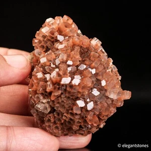 108g Natural Aragonite Cluster Crystal Mineral Specimen Display From Morocco - Picture 1 of 10