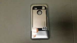 Spigen Slim Armor Metal Series iPhone 4 Case / Gold - Picture 1 of 4