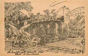 Court of Two Sisters Patio New Orleans Louisiana LA Postcard - Picture 1 of 2