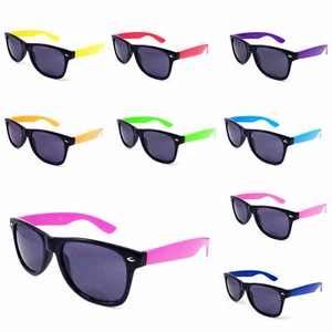 Damen Frauen Herren Eyelevel Retro zweifarbige klassische Sonnenbrille 100 % UV-Gläser - Bild 1 von 18