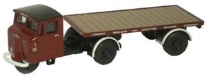 Oxford Diecast 76MH009 1:76/OO Gauge LMS Flatbed Trailer - Picture 1 of 2