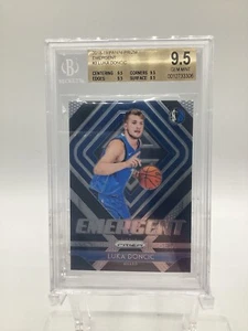 Luka Doncic 2018-19 Rookie Panini Prizm Emergent BGS 9.5 Gemma Ottime Condizioni - Foto 1 di 4