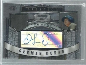 2007 Bowman Sterling Prospects #GD German Duran Jsy AU (ref42068) - Picture 1 of 1