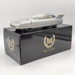 BOS 1/18 Borgward Traumwagen 1955 Silver BOS052 Resin Model Limited Collection
