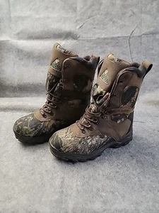 MENS ROCKY SPORT UTILITY MAX 1000 G INSULATED WATERPROOF BOOTS 11M CAMO HUNTING - Picture 1 of 15