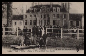 LOMOTTE-BEUVRON, FRANCE SAINT MAURICE SOLDIERS HOSPITAL WWI HISTORY 1914 - Picture 1 of 2