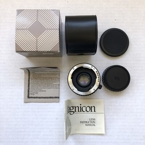 Magnicon 2X Tele Converter Lens W/ Case & Box Pentax Camera 35 Mm NOS New